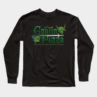 Goblin Pizza Logo Long Sleeve T-Shirt